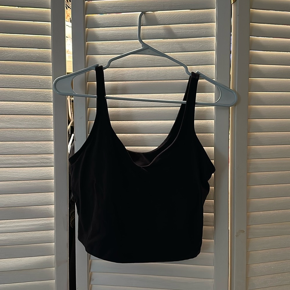 Black Lululemon Align Tank